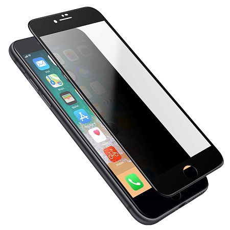 Защитное стекло для iPhone 7/8/SE (2020) (G11), HOCO, Full screen HD privacy protection tempered glass, черное