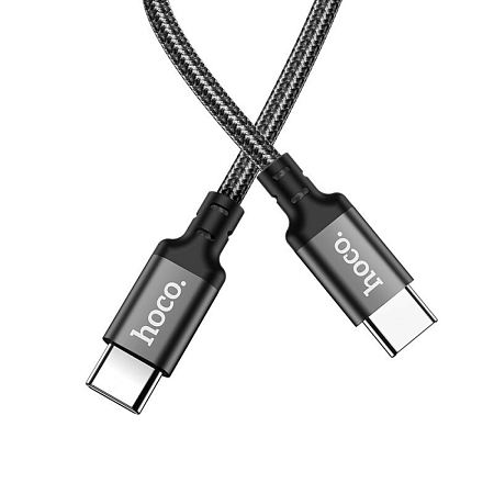 Кабель Type-C на Type-C, HOCO, X14, Fast Charge 60W, черный