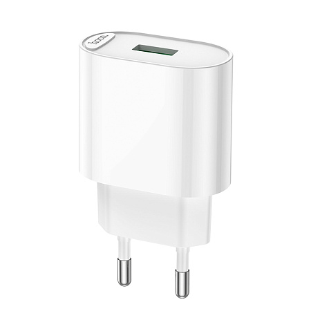 Сетевое зарядное устройство, 1 USB 3.0A 18W (C109A), HOCO, белый