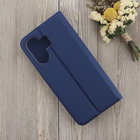 Чехол-книжка для Xiaomi Redmi 13C (4G)/Redmi 13C (5G)/Poco C65, X-CASE, боковой, синий