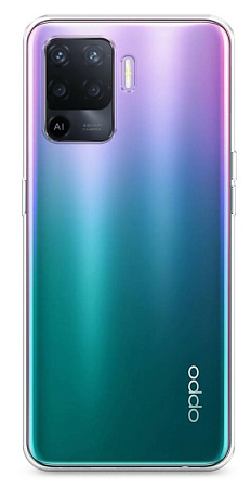 Чехол силиконовый для OPPO Reno 5 Lite, X-CASE, прозрачный