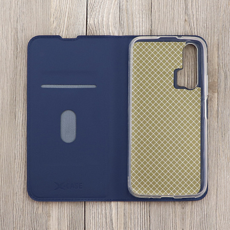 Чехол-книжка для Huawei Honor 20/20 Pro/NOVA 5T, X-CASE, боковой, синий
