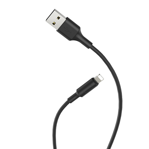 USB дата кабель Lightning, HOCO, X25, черный