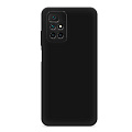 Чехол силиконовый для Xiaomi Redmi 10/10 (2022)/ Note 11S (5G), с микрофиброй внутри, с защитой камеры, X-CASE, черный