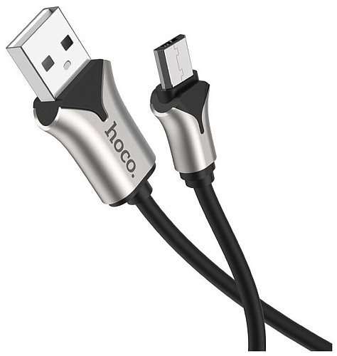 USB Кабель Micro, HOCO, U67, черный