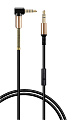 AUX Audio кабель 3,5 мм, Remax (P-14), угловой, 2м