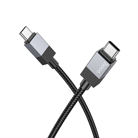 Кабель Type-C на Type-C, HOCO, X110, 1м, 60W, черный