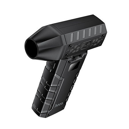 Турбо вентилятор, портативная воздуходувка, XH67, HOCO, 3000mAh, черный