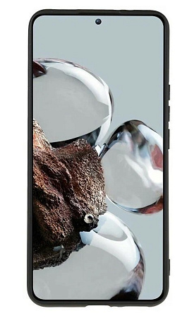 Чехол силиконовый для Xiaomi 12T/12T Pro, X-CASE, черный