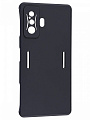 Чехол силиконовый для Xiaomi Redmi K50 Gaming Edition/ F4 GT Global, c защитой камеры, X-CASE, черный