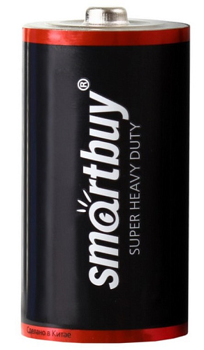 Элемент питания R20/2S, (SBBZ-DO2S) 1.5V, SMARTBUY (1 Батарейка)