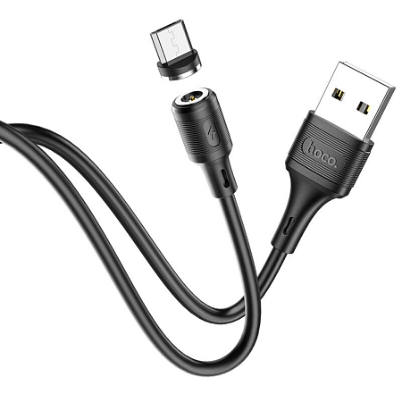 USB Кабель Micro, HOCO, X52 Magnetic, черный