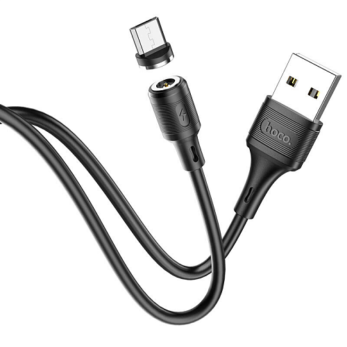 USB Кабель Micro, HOCO, X52 Magnetic, черный