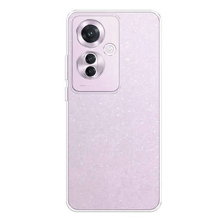 Чехол силиконовый для OPPO Reno 11F (5G)/F25 Pro (5G), с защитой камеры, X-CASE, прозрачный