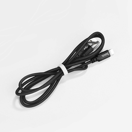 USB дата кабель Lightning, HOCO, X14, черный