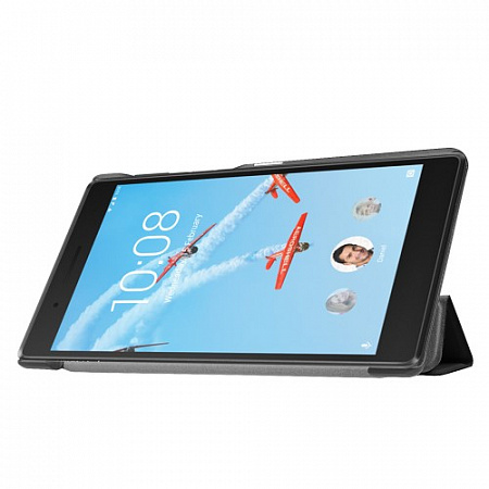 Чехол-книжка для Lenovo Tab 4 (7.0), черный