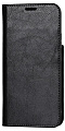 Чехол-книжка для Samsung Galaxy S22, боковой, экокожа, черный