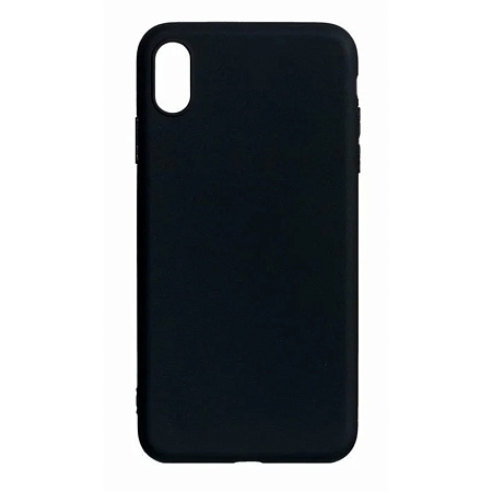 Чехол силиконовый для iPhone XS Max (6.5), X-CASE, черный