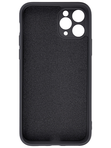 Чехол силиконовый для iPhone 11 Pro (5.8), good quality, с защитой камеры, X-CASE, черный