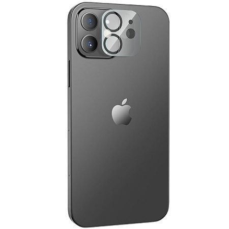 Защитное стекло на iPhone 12 mini (5.4) V11 2в1, HOCO, на заднюю камеру, прозрачное