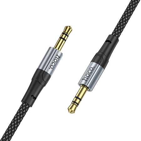 AUX Audio кабель 3,5 мм, UPA26, HOCO, черный