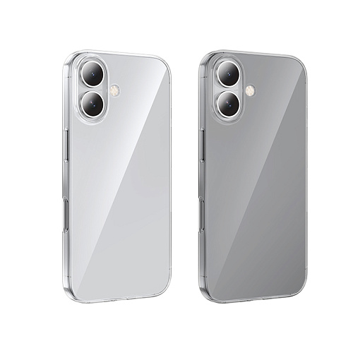 Чехол силиконовый для iPhone 16 Plus, Light series TPU, HOCO, черный