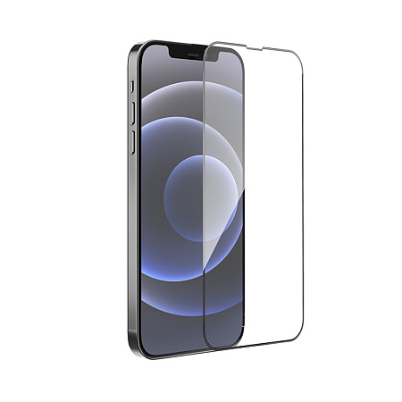 Защитное стекло на iPhone 12 Pro Max (6.7) G14, HOCO, Guardian shield series full-screen HD tempered glass, черное