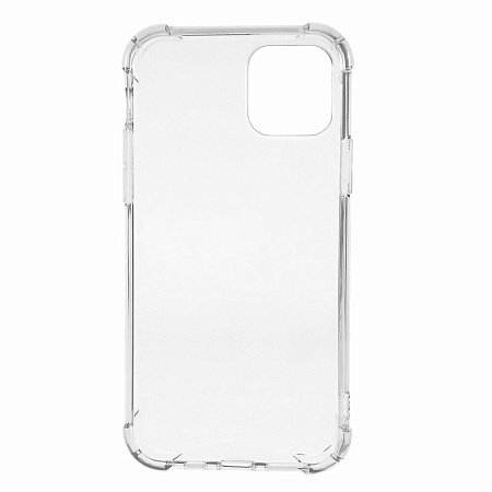 Чехол силиконовый для iPhone 12 Pro Max (6.7), усиленные края, микс, X-CASE, прозрачный