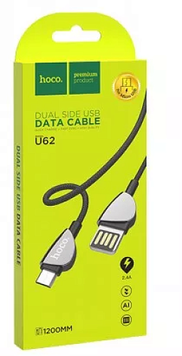 USB Кабель Micro, HOCO, U62, черный