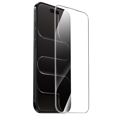 Защитное стекло для iPhone 17 Air, A777, HOCO, HD, рамка черная