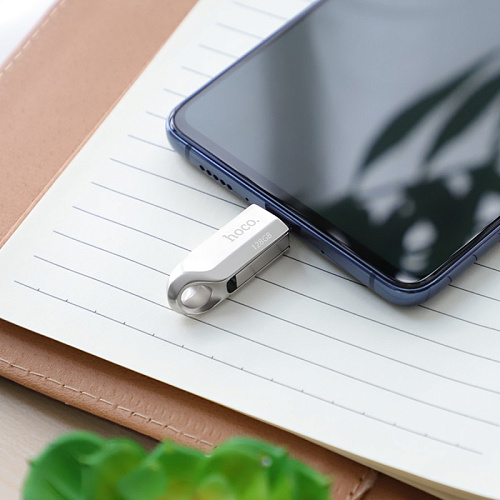 USB Flash Drive 128GB Smart Type-C (UD8) 2 в 1, скорость записи 30-40MB/S, скорость чтения 70-100MB/S