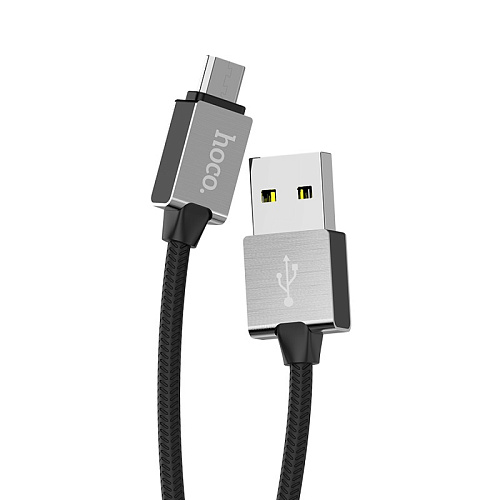 USB Кабель Micro, HOCO, U49, черный
