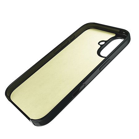 Чехол-накладка для iPhone 16, глянцевый, магнитный (MagSafe), без лого, X-CASE, черный