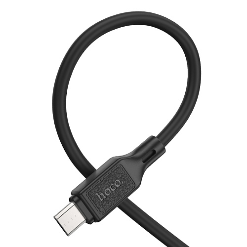 USB Кабель Micro, HOCO, X90, силиконовый, 1м, черный