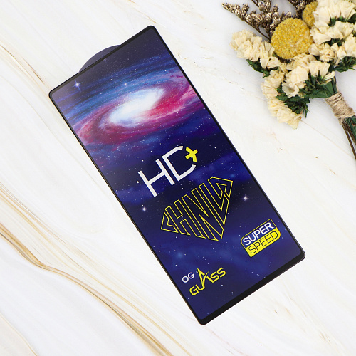 Защитное стекло на Google Pixel 9/9 Pro/9a, HD+, прозрачное с черной рамкой, X-CASE