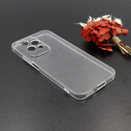 Чехол силиконовый для Honor 200 Lite (5G), с защитой камеры, X-CASE, прозрачный