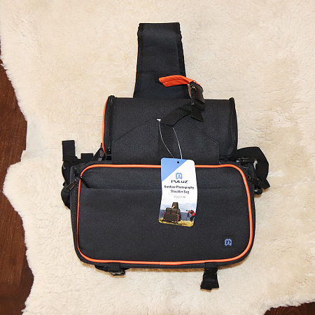 Рюкзак водонепроницаемый для фотоаппарата, камеры и др., 5014, PULUZ, через плечо, черный