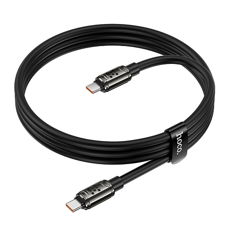 Кабель Type-C на Type-C, HOCO, U143, 1.2 метра, 240W, цвет черный