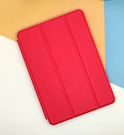 Чехол-книжка для ipad Pro 10.2 (2019)/iPad 8 10.2 (2020)/iPad 9 10.2 (2021), Smart Case, без лого, красный