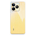 Чехол силиконовый для Realme C51/C53/Note 50 (4G)/Narzo N53, с защитой камеры, X-CASE, прозрачный