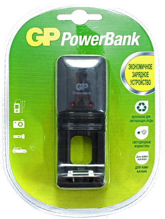 Зарядное устройство для аккумяляторных батареек, GP Power Bank