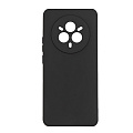 Чехол силиконовый для Realme 14 Pro (5G)/14 Pro Plus (5G), с микрофиброй внутри, с защитой камеры, X-CASE, черный