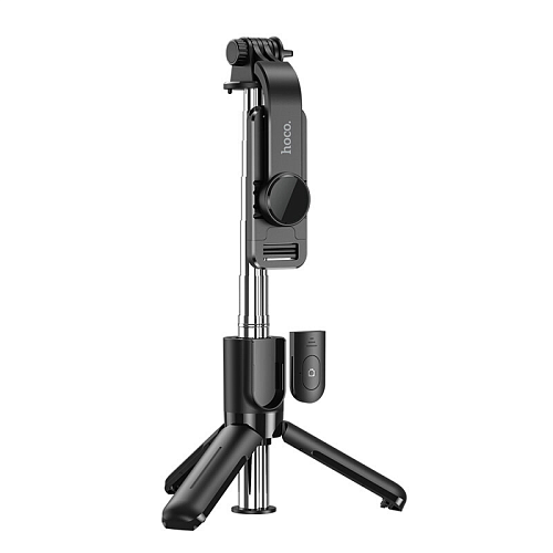 Селфи K17, Hoco, беспроводной трипод с пультом, черный