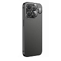 Защитное стекло для iPhone 15 Pro/15 Pro Max, V13, HOCO, на заднюю камеру, серый