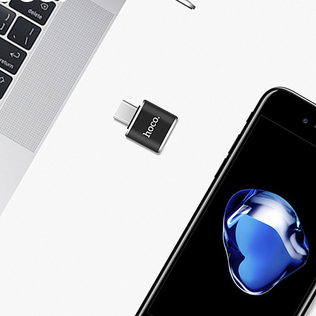 Переходник OTG Type-C на USB, UA5, HOCO