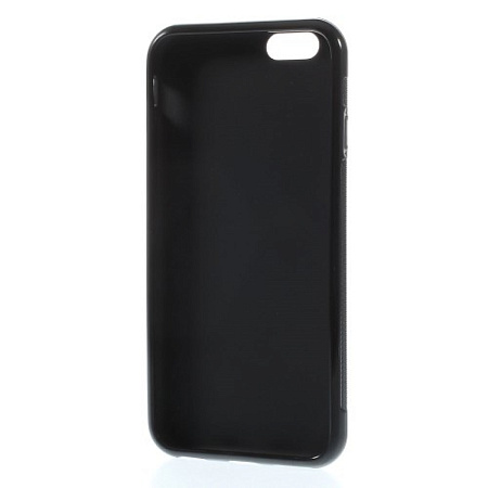 Чехол силиконовый для iPhone 6/6s, X-CASE, черный