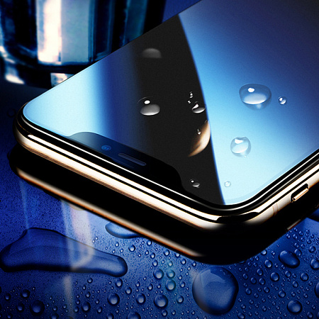 Защитное стекло на iPhone XS Max/11 Pro Max (G7), HOCO, Full screen HD tempered glass, черное