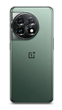 Чехол силиконовый для OnePlus 11, с защитой камеры, X-CASE, прозрачный