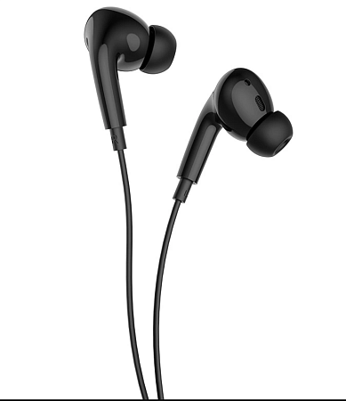 Проводные наушники M1 Pro Original series earphones, вакуумные с микрофоном, HOCO, черные