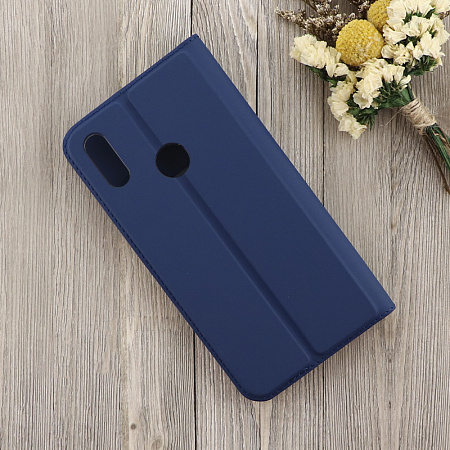Чехол-книжка для Xiaomi Redmi Note 7/Note 7 Pro, X-CASE, боковой, синий